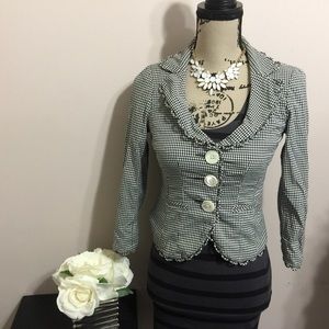 Nanette Lepore checkered jacket